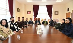 Kırşehir Ahi Evran Üniversitesi Filistinli öğrencilerin yanında