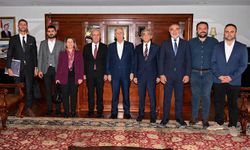 Kırşehir heyeti, Başkan Yavaş’a altın madeni etkilerini sundu