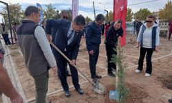 Kırşehir’de geleceğe nefes olacak fidanlar toprakla buluştu