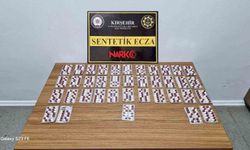 Çiçekdağı’nda 527 sentetik hap ele geçirildi