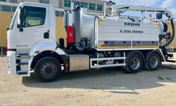 Kırşehir’de altyapıya teknolojik dokunuş: Yeni araç görevde