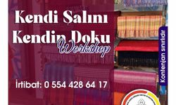 Kırşehir Kadın Kooperatifi’nden Şal Dokuma Workshopu