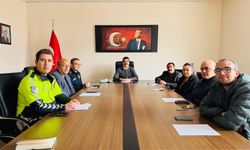 Akçakent’te kış trafiğine karşı önlemler görüşüldü