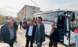 Çiçekdağ’da umre yolculuğu dualarla başladı