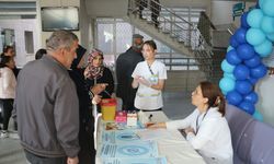 Diyabetle mücadele için gün boyu bilgilendirme yapıldı