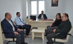 Ersoy, birim personeliyle bir araya geldi, çalışmaları inceledi