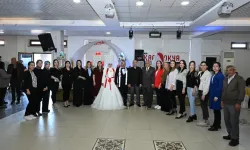 Kırşehir Emniyeti, personelin mutlu gününe ortak oldu