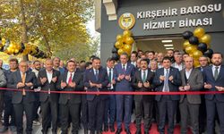 Kırşehir Barosu yeni hizmet binasını gururla açtı