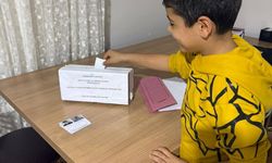 Kırşehir’de çocuk temsilcisi seçimi heyecanı yaşandı