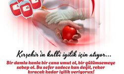 Kırşehir’de iyiliğin kalbi atacak: Rekor hedefleniyor