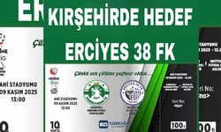 Kırşehirspor, Erciyes 38 FK karşısında evinde 3 puan peşinde