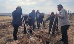 Mucur’da fidanlar toprakla buluştu