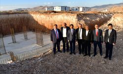 Sağlık Bilimleri Fakültesi yükseliyor, inşaat çalışmaları hız kesmeden sürüyor