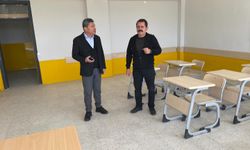 Şeyh Edebali Mesleki ve Teknik Lisesi’nde onarım adımı