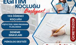 Ücretsiz YKS eğitim koçluğu desteği verilecek