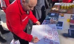 Kırşehir Kızılayı yıl bitmeden Gazze’ye el uzattı