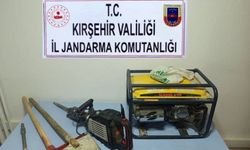 Kırşehir’de kaçak kazı operasyonu!