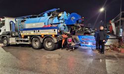 Sanayide taşan logarlar için gece operasyonu!