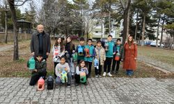 Mucur’da öğrencilerden doğaya destek!