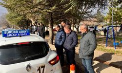 Gülşen, direksiyon sınavının nabzını tuttu