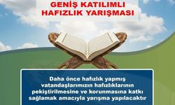 Hafızlık yarışması başlıyor