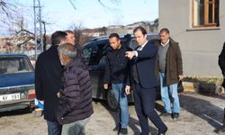 Kaymakam Tok’tan kırsalında altyapı ve tarım incelemesi
