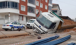 Kırşehir’de elektrik çalışmasında şok kaza!