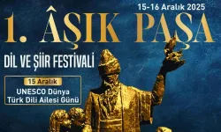 Kırşehir'de Âşık Paşa Dil ve Şiir Festivali başlıyor