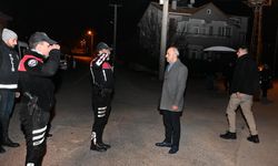 Kırşehir’de gece denetimi: İl Emniyet Müdürü sahada