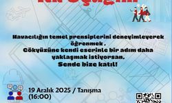 Kırşehir’de gençler havacılıkla gökyüzüne yaklaşacak