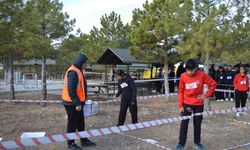 Kırşehir’de pusula ve haritayla nefes kesen mücadele