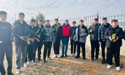 Kırşehir’de şehitler için sessiz bir vefa