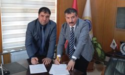 O belediyede sözleşmeler imzalandı