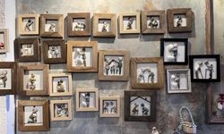 Emekli öğretmen maaşı yetmedi, atölye kurarak ekmeğini taştan çıkardı