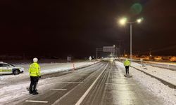 Karla Mücadele Çalışmaları Gece Saatlerinde Yerinde İncelendi