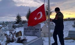 Kırşehir’de Jandarmadan Şehitliklerde Hassas Çalışma