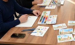 Kartpostallar tuvale dönüşecek