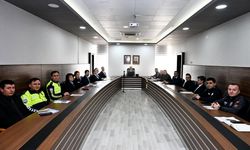 Kırşehir’de asayiş ve trafik değerlendirmesi yapıldı