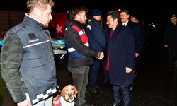 Kırşehir’de gece boyu görevdeki kahramanlar ziyaret edildi