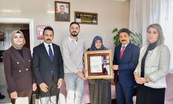 Şehit Habip Murat Alp’in madalyası ailesine teslim edildi