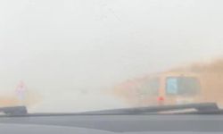 Kayseri-Kırşehir yolunda sağanak alarmı! Göz gözü görmedi