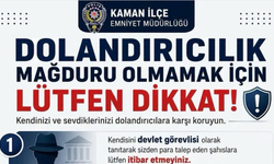 Kaman Emniyeti Tek Tek Uyardı!