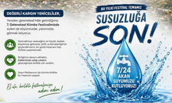 Yıllardır süren su hasreti sona erdi!