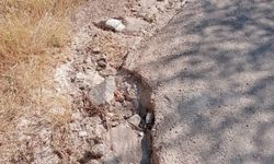 Kırşehir’de yağmurun ardından köy yolları zarar gördü!