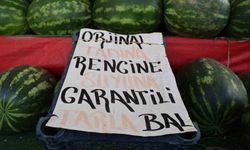 Kırşehir’de sıcaklar karpuz tezgahlarını hareketlendirdi