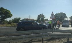 Petlas Kavşağı’nda Maddi Hasarlı Kaza