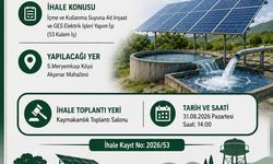 Kaymakamlık Su İhalesini Duyurdu