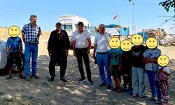 Çocukların eğitimi için sahaya indiler