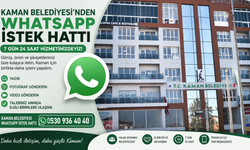 Kaman Belediyesi'nden vatandaşlara yeni iletişim kanalı!