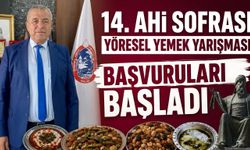 Kırşehir’de 14. Ahi Sofrası Yöresel Yemek Yarışması Başvuruları Başladı